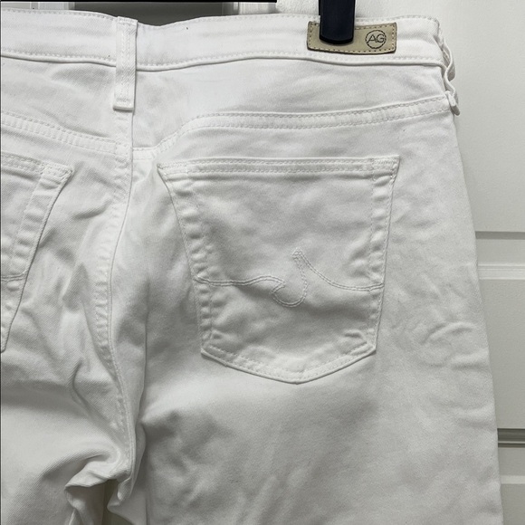 AG Adriano Goldschmied The Legging Ankle White Super Skinny Ankle Jeans - Sz 28 - Picture 12 of 14